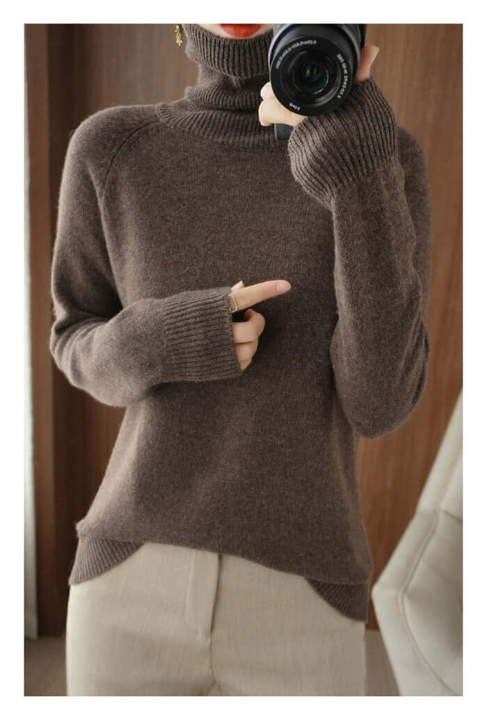 Sammy - Chic Cashmere Strikkegenser - VALERIAMODE