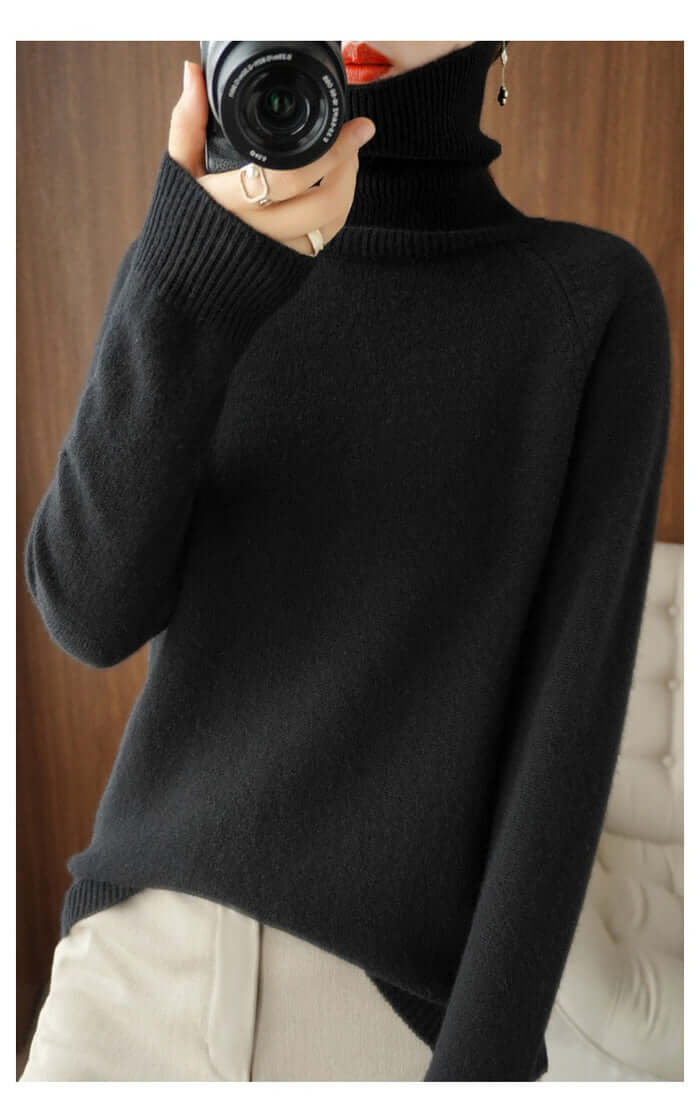 Sammy - Chic Cashmere Strikkegenser - VALERIAMODE